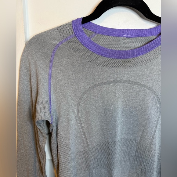 Lululemon Gray Swiftly Tech Long Sleeve Top - Picture 4 of 4